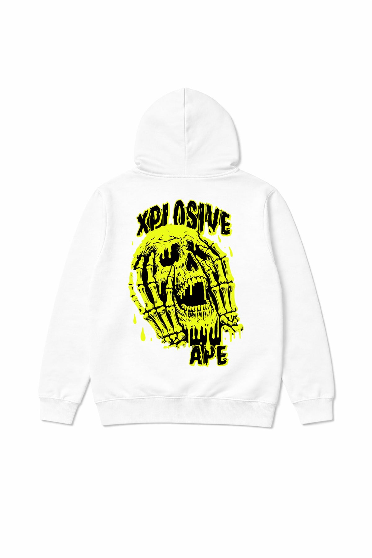 XAPE Grilled Cheese Hoodie - White