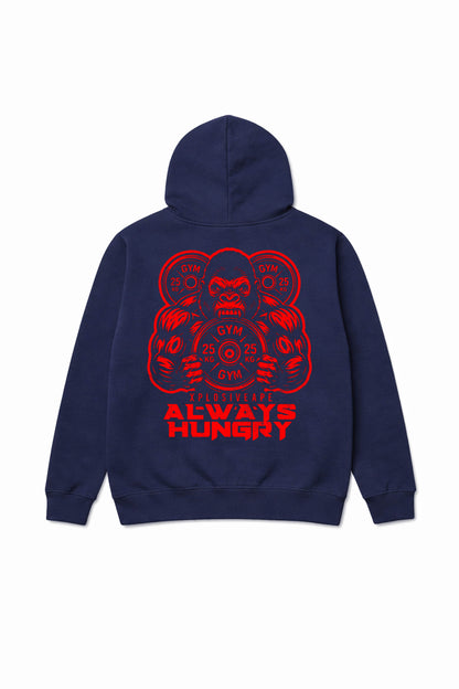 XAPE Hangry String Hoodie - Navy