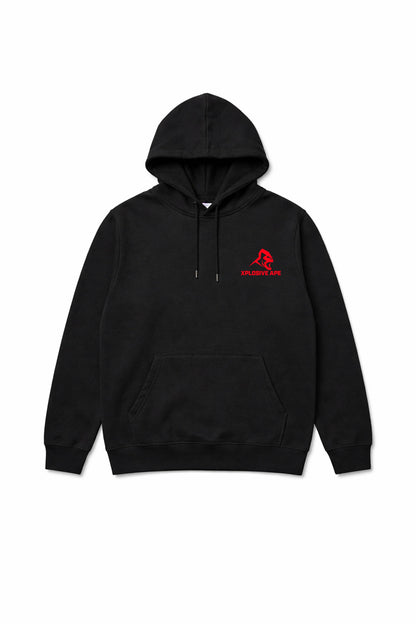 XAPE Heartbreak String Hoodie - Black