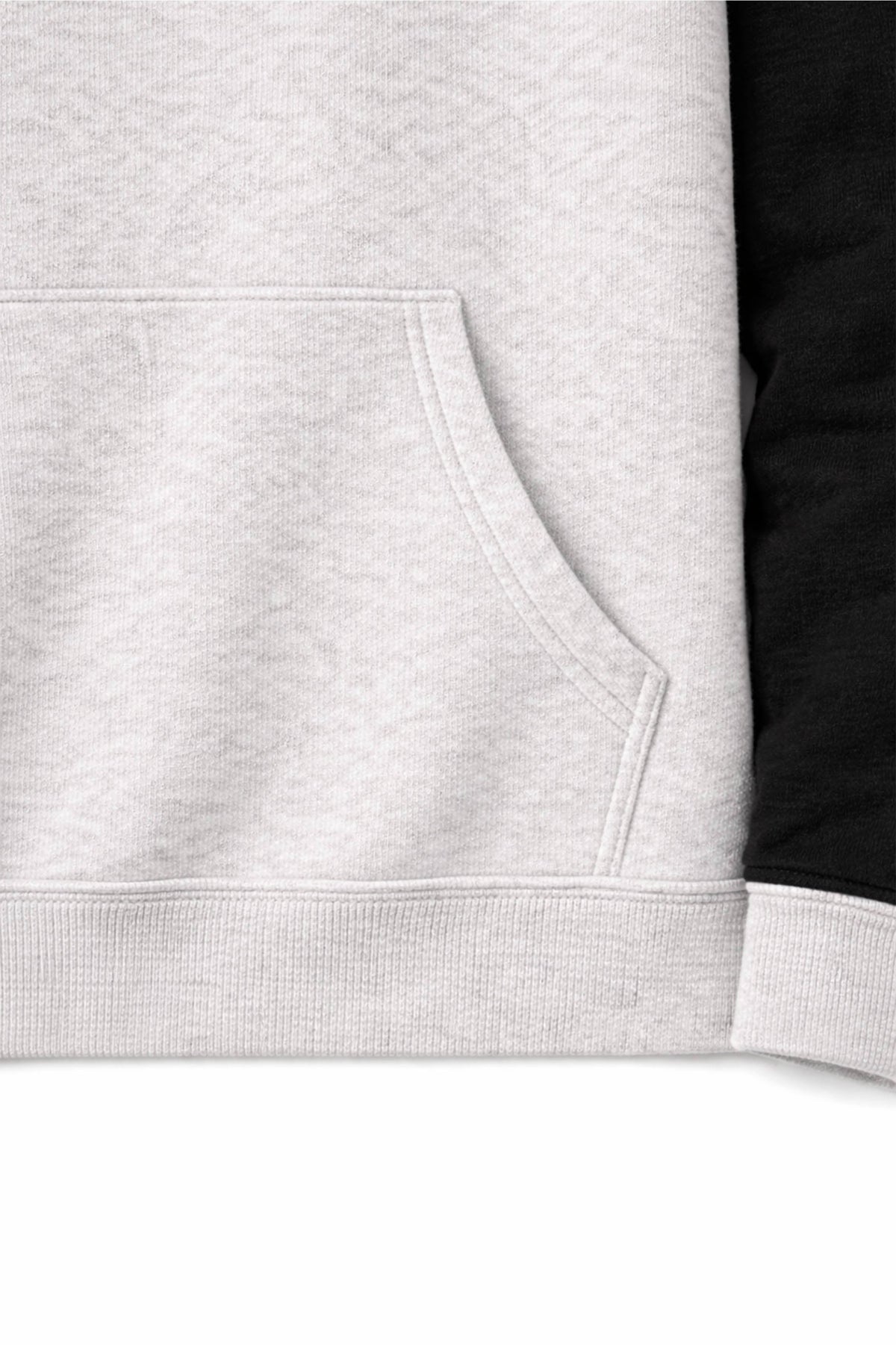 XAPE Heritage Script Raglan Hoodie - Oatmeal Heather/Black