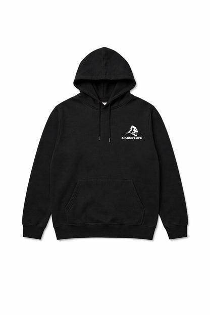 XAPE Juggernaut String Hoodie - Black