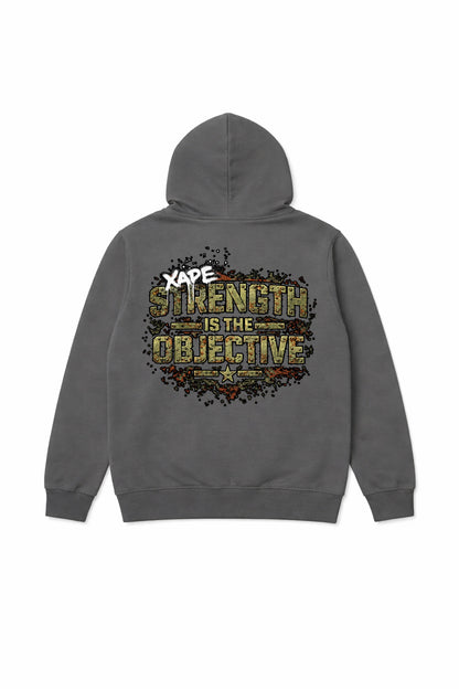 XAPE Objective Hoodie - Charcoal