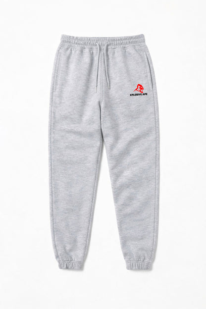 XAPE Original Logo Joggers - Heather Grey