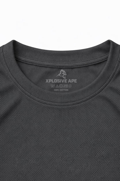 XAPE Prime Tech Tee - Charcoal