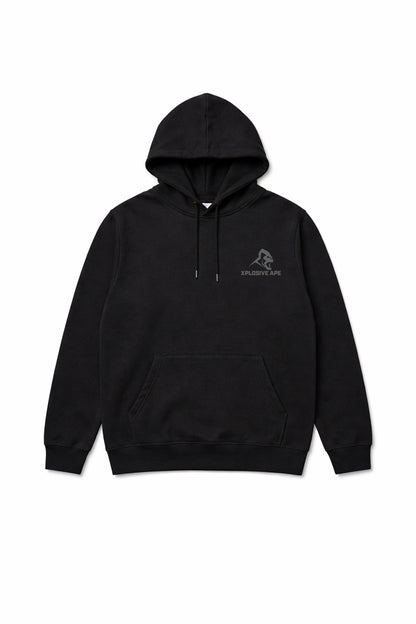 XAPE Rage Claw String Hoodie - Black