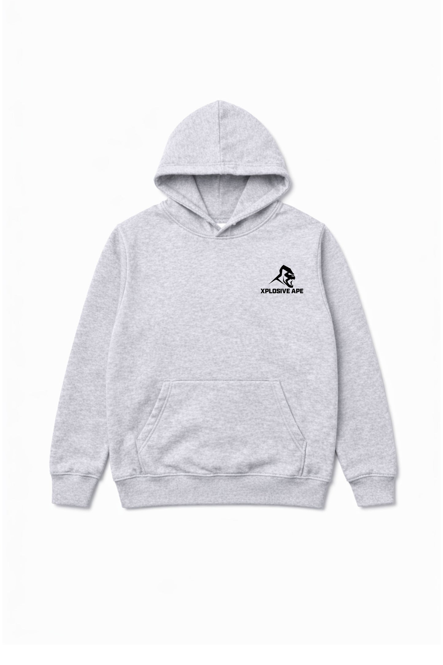 XAPE Raider Hoodie - Heather Grey