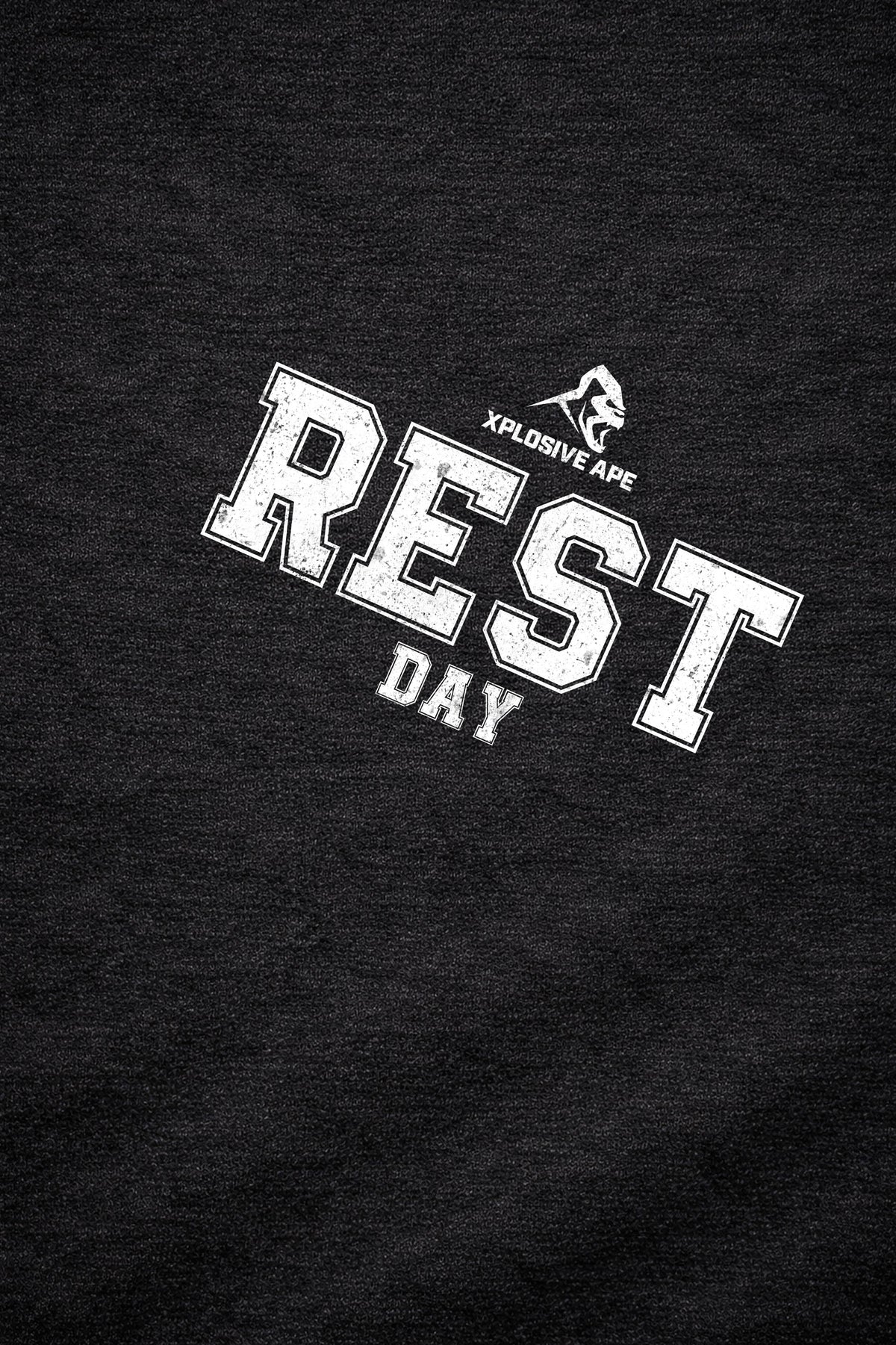 XAPE Rest Day V1 String Hoodie - Black