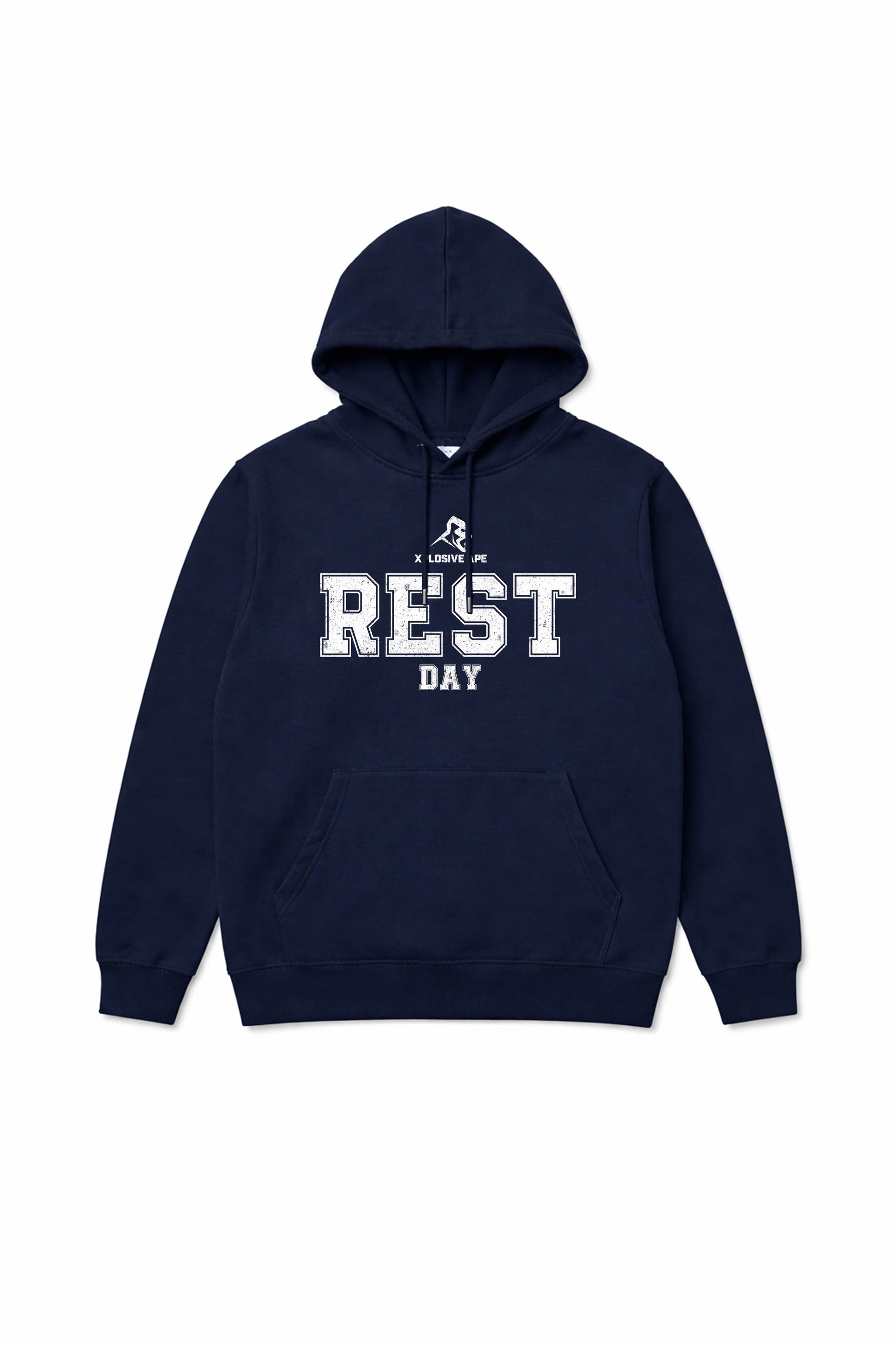 XAPE Rest Day V1 String Hoodie - Navy