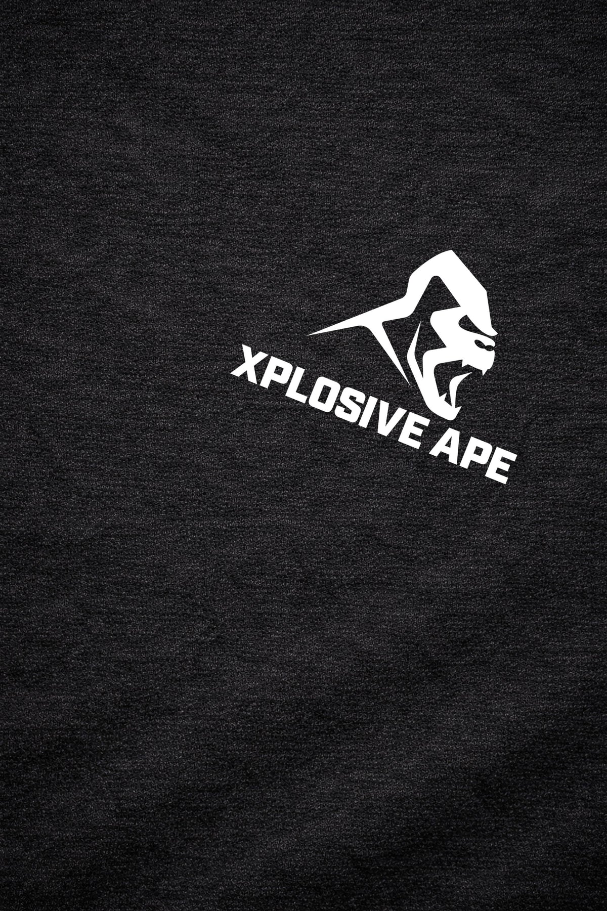 XAPE Ride or Die String Hoodie - Black