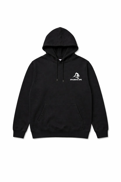 XAPE Savage String Hoodie - Black