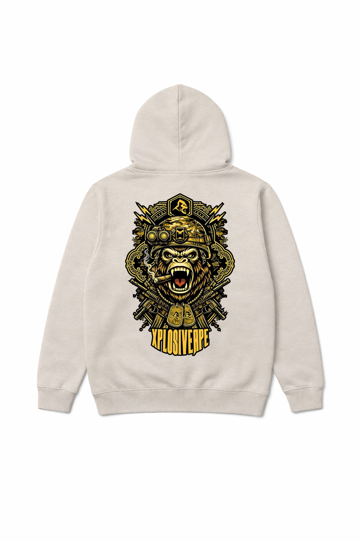 XAPE Shotgun Hoodie - Stone
