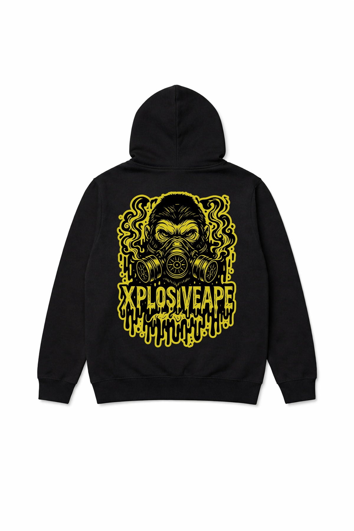 XAPE Sickness String Hoodie - Black