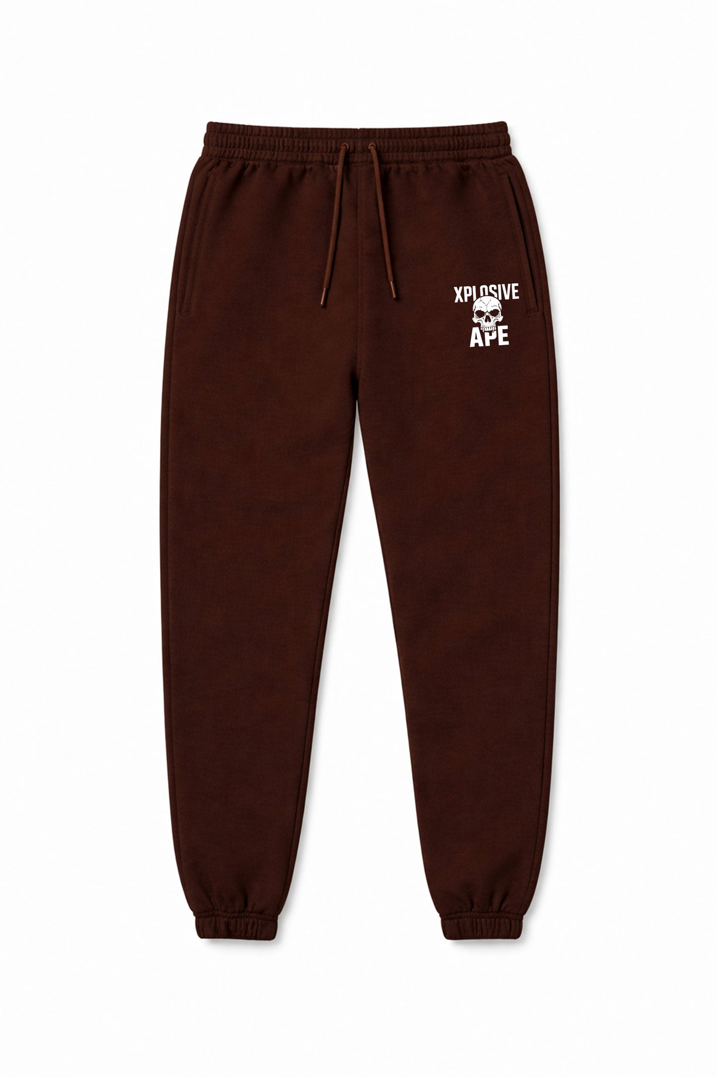 XAPE Skull Force Joggers - Chocolate