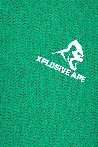 XAPE Smackdown Tech Tee - Kelly Green