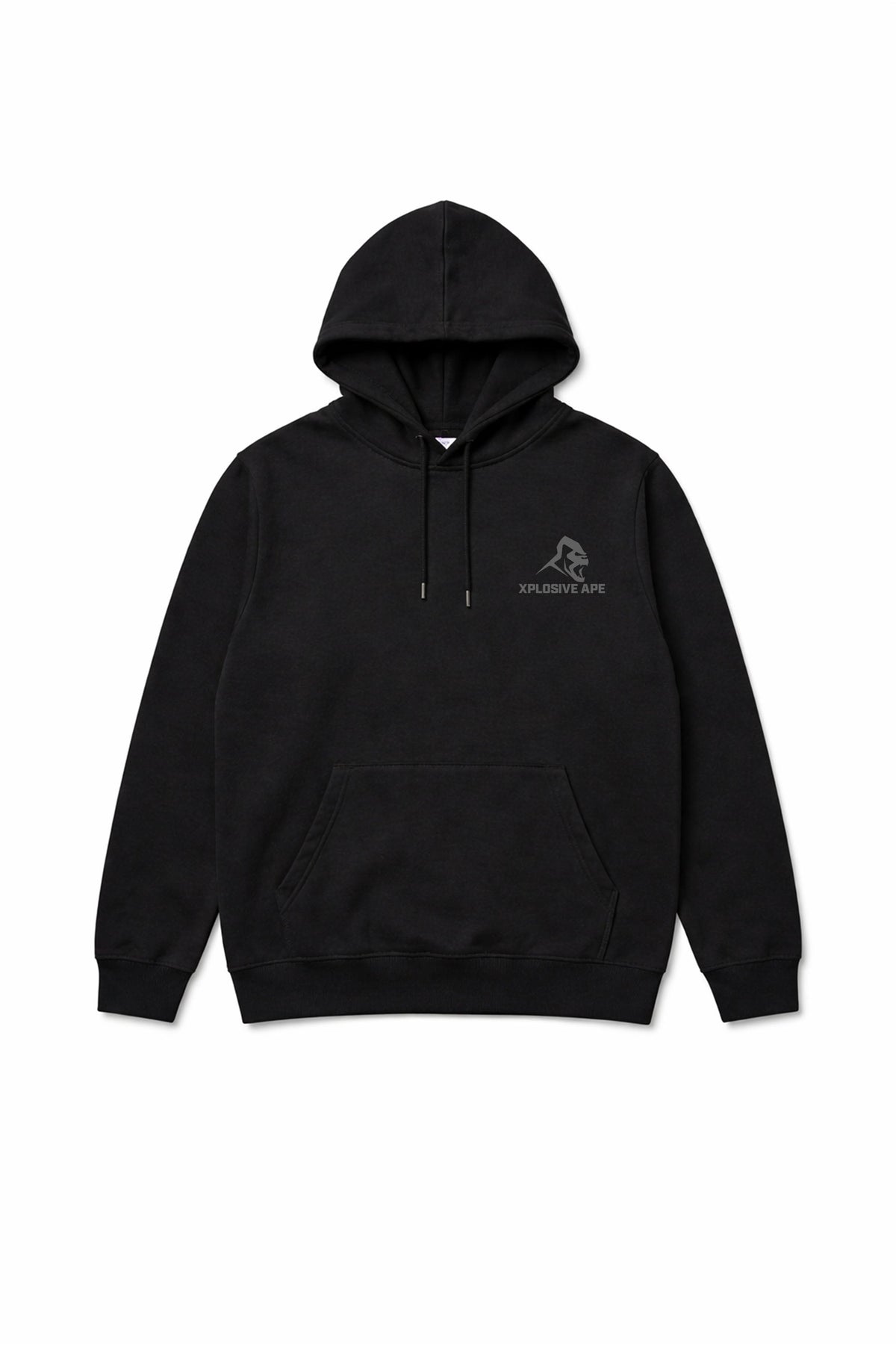 XAPE Strength Club MMXIV String Hoodie - Black