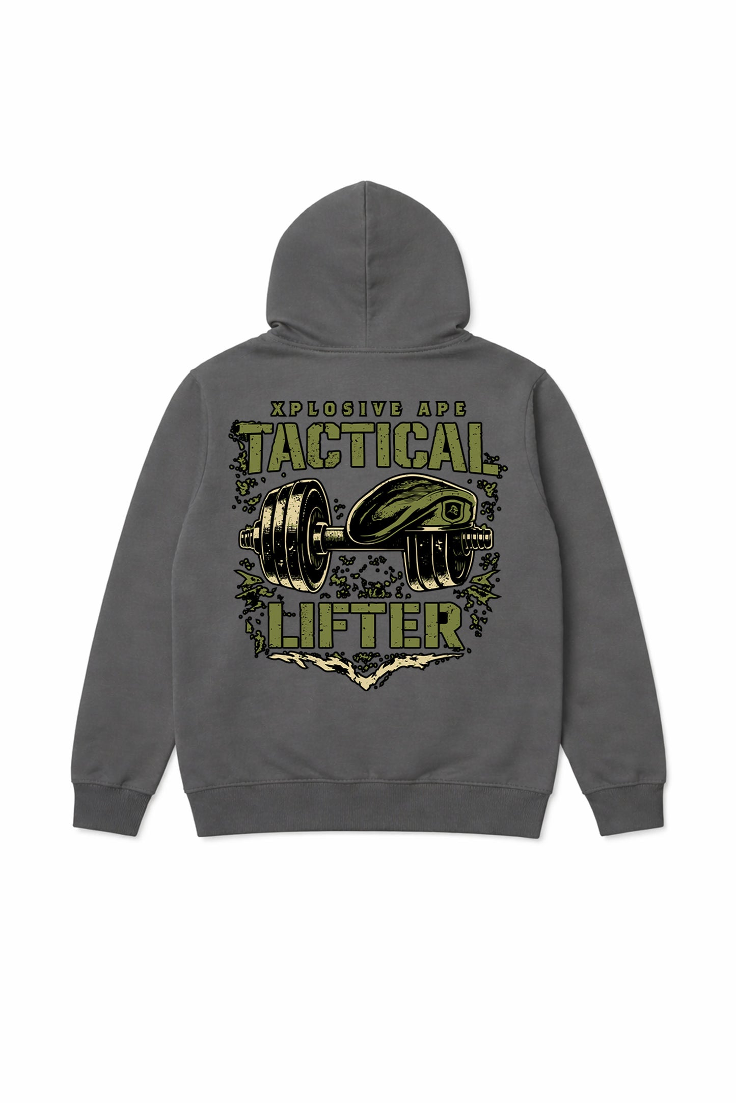 XAPE Tactical Hoodie - Charcoal