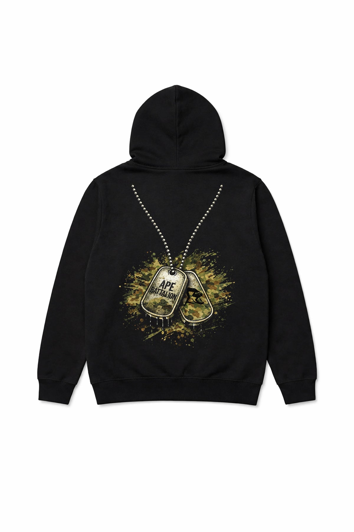 XAPE Tag Hoodie - Black