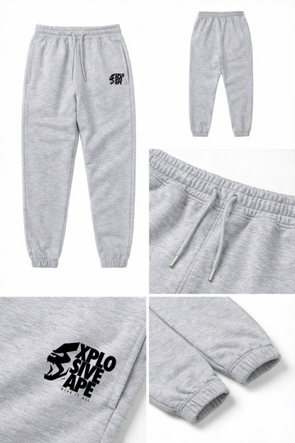 XAPE Ultimate Ape V2 Joggers - Heather Grey