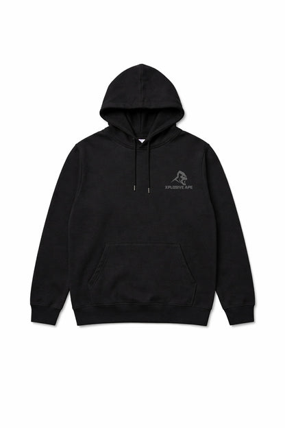 XAPE Unbreakable String Hoodie - Black