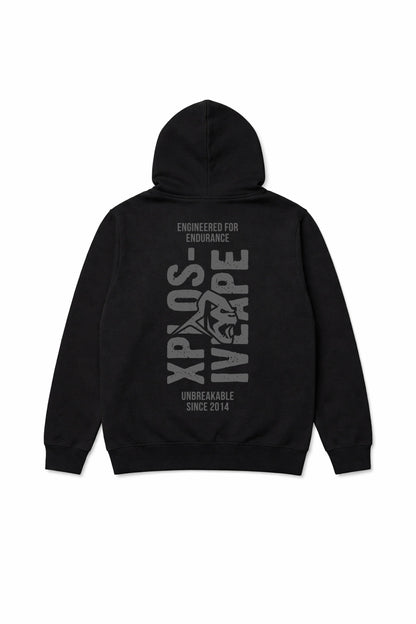 XAPE Unbreakable String Hoodie - Black