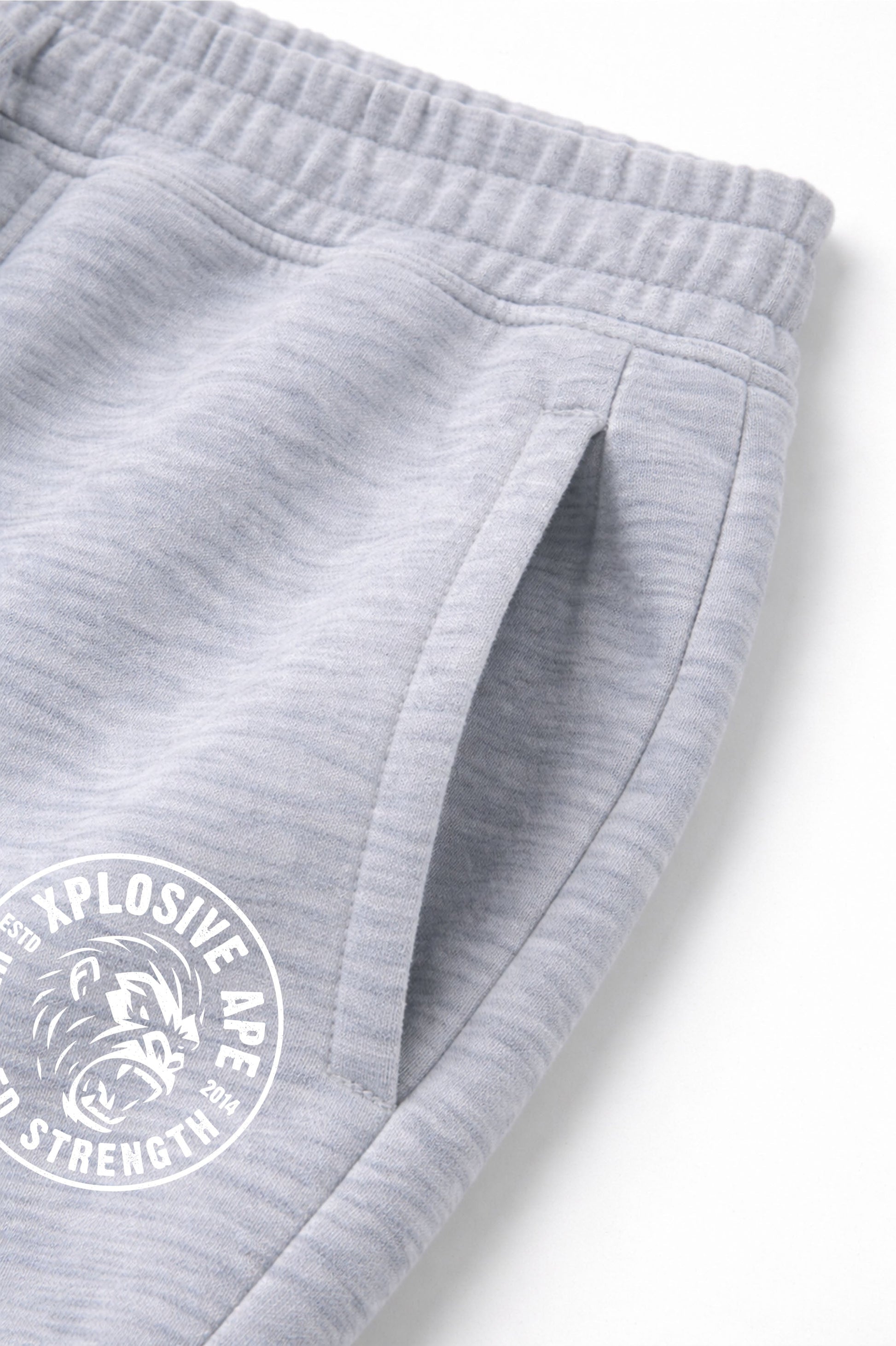 XAPE Uncaged Strength Joggers - Heather Grey