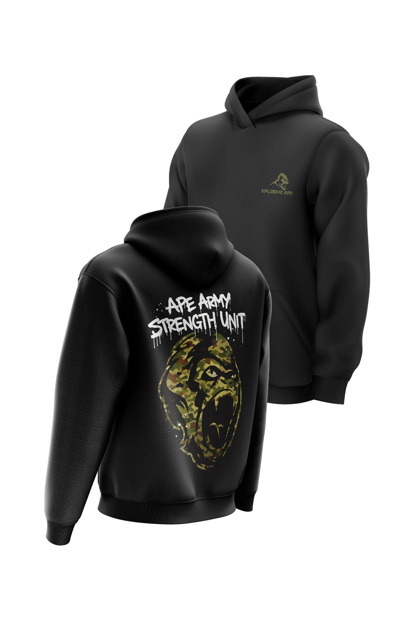 XAPE Unit Hoodie - Black