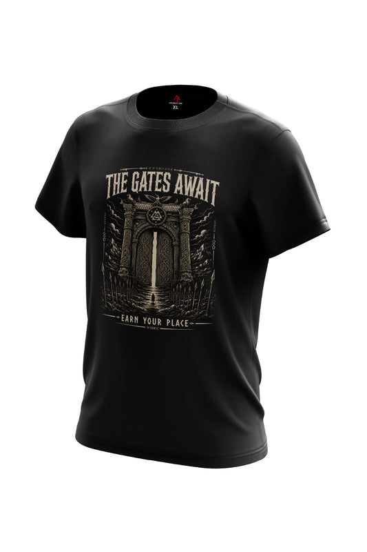 XAPE The Gates Await Tee - Black