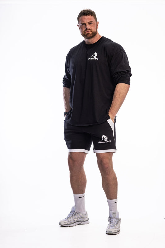 XAPE Varsity Shorts - Black