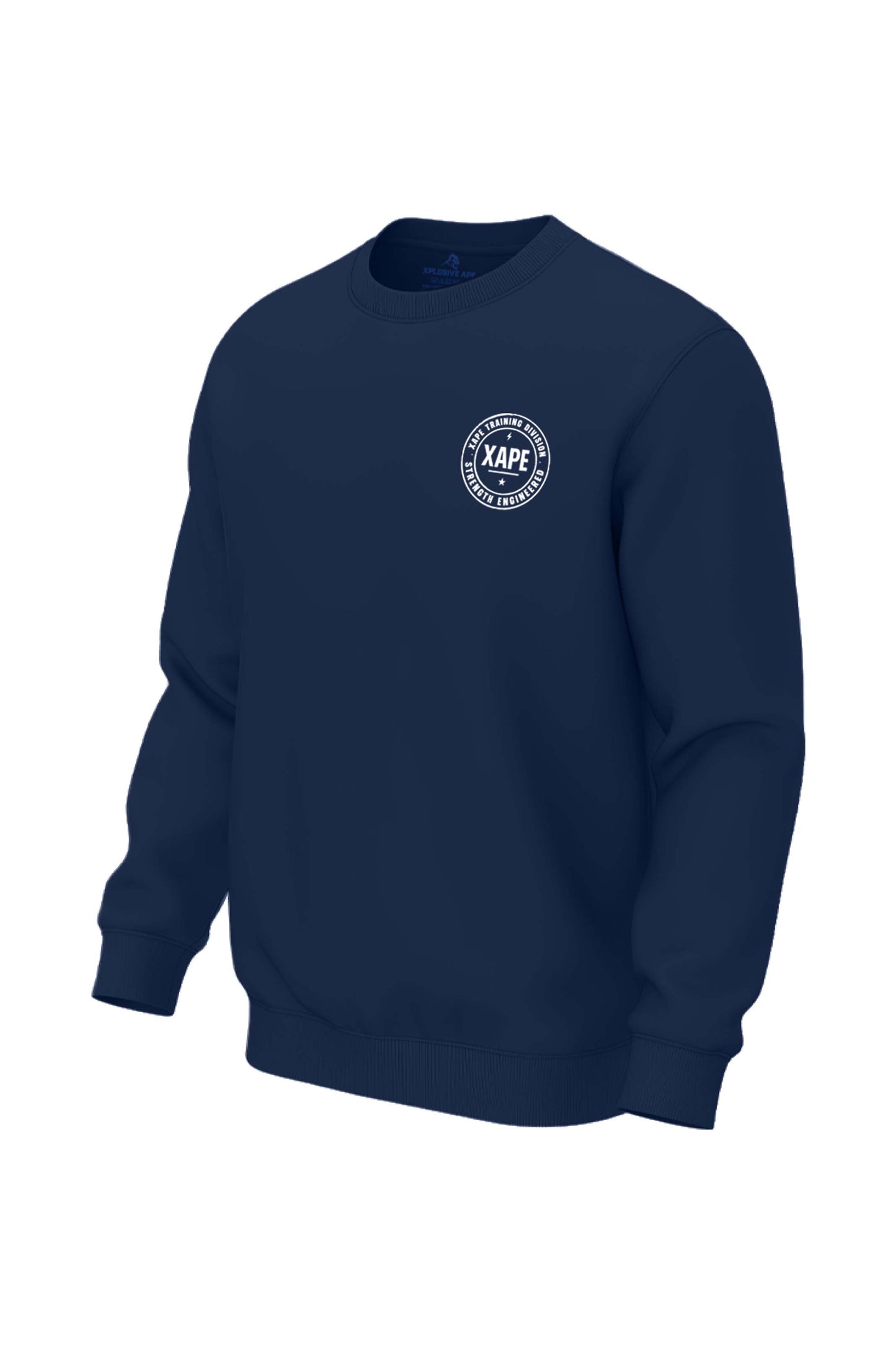 XAPE Badge Logo V2 Sweatshirt - Navy