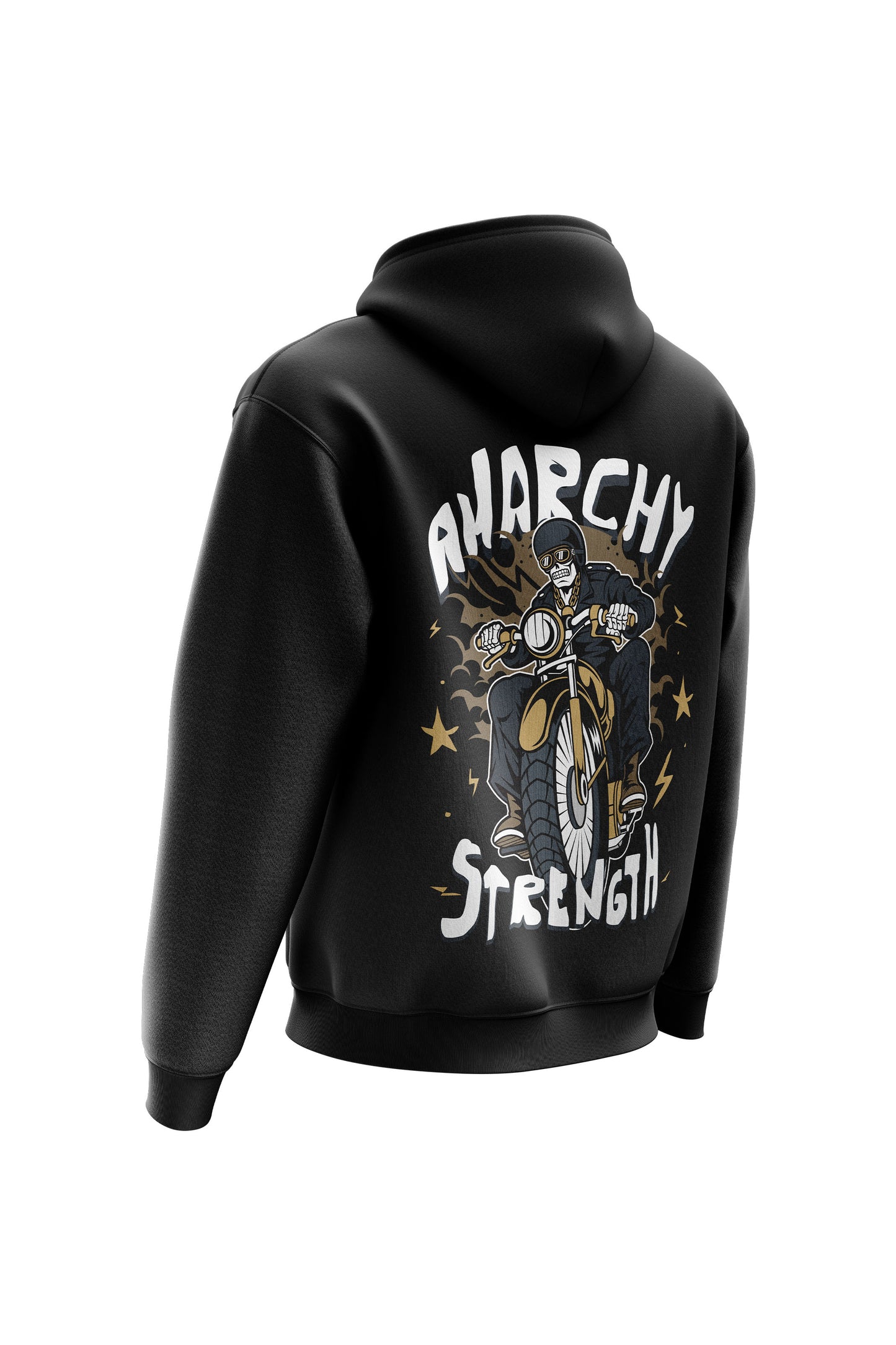 AS Bone Throttle Hoodie & Tee Combo - Black