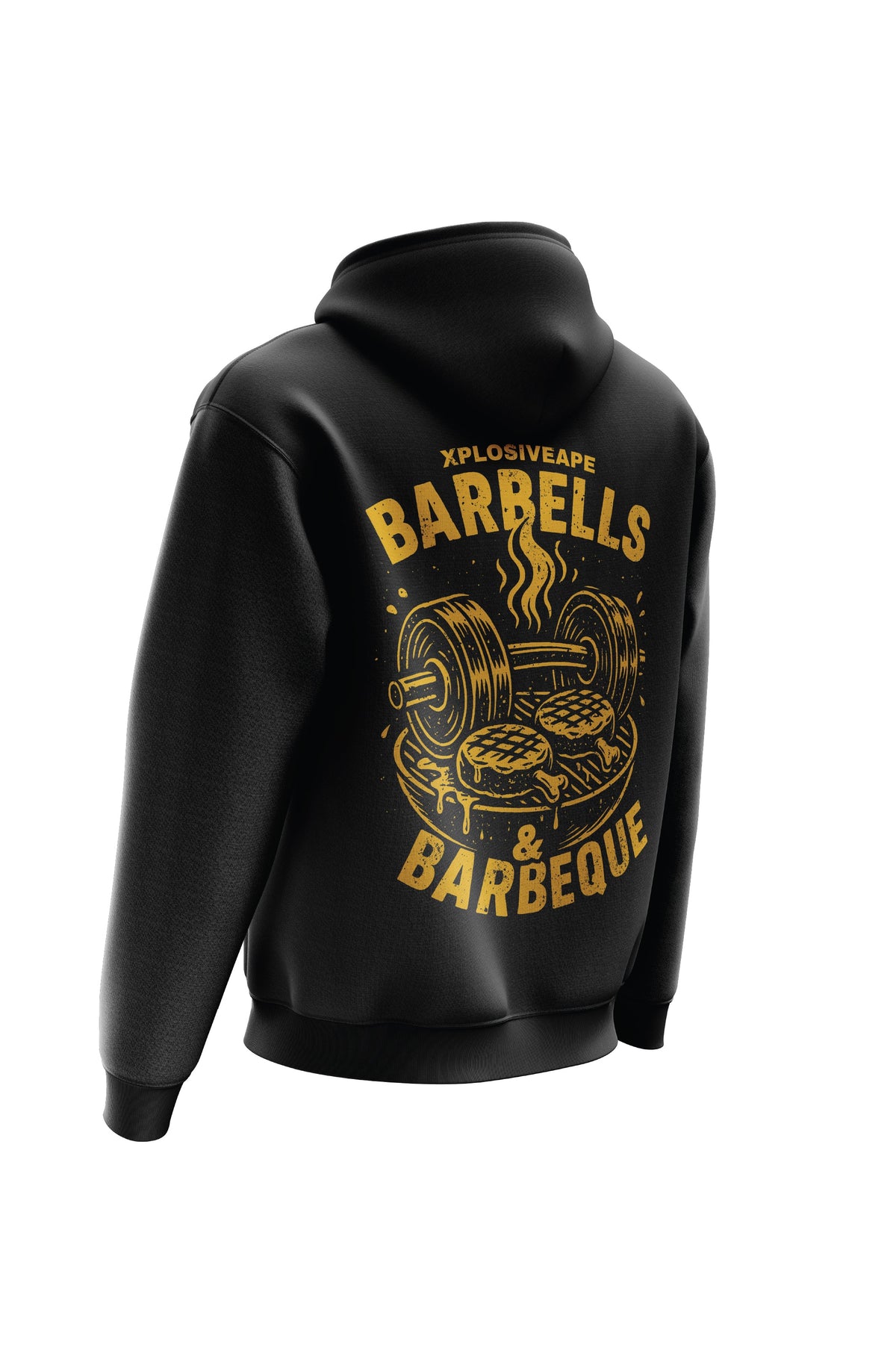 XAPE BBQ String Hoodie - Black