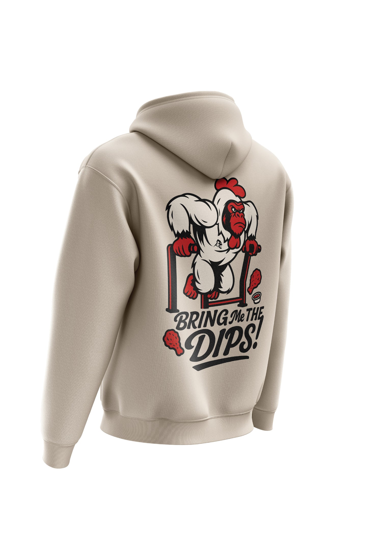 XAPE Bossman Dips String Hoodie - Sand