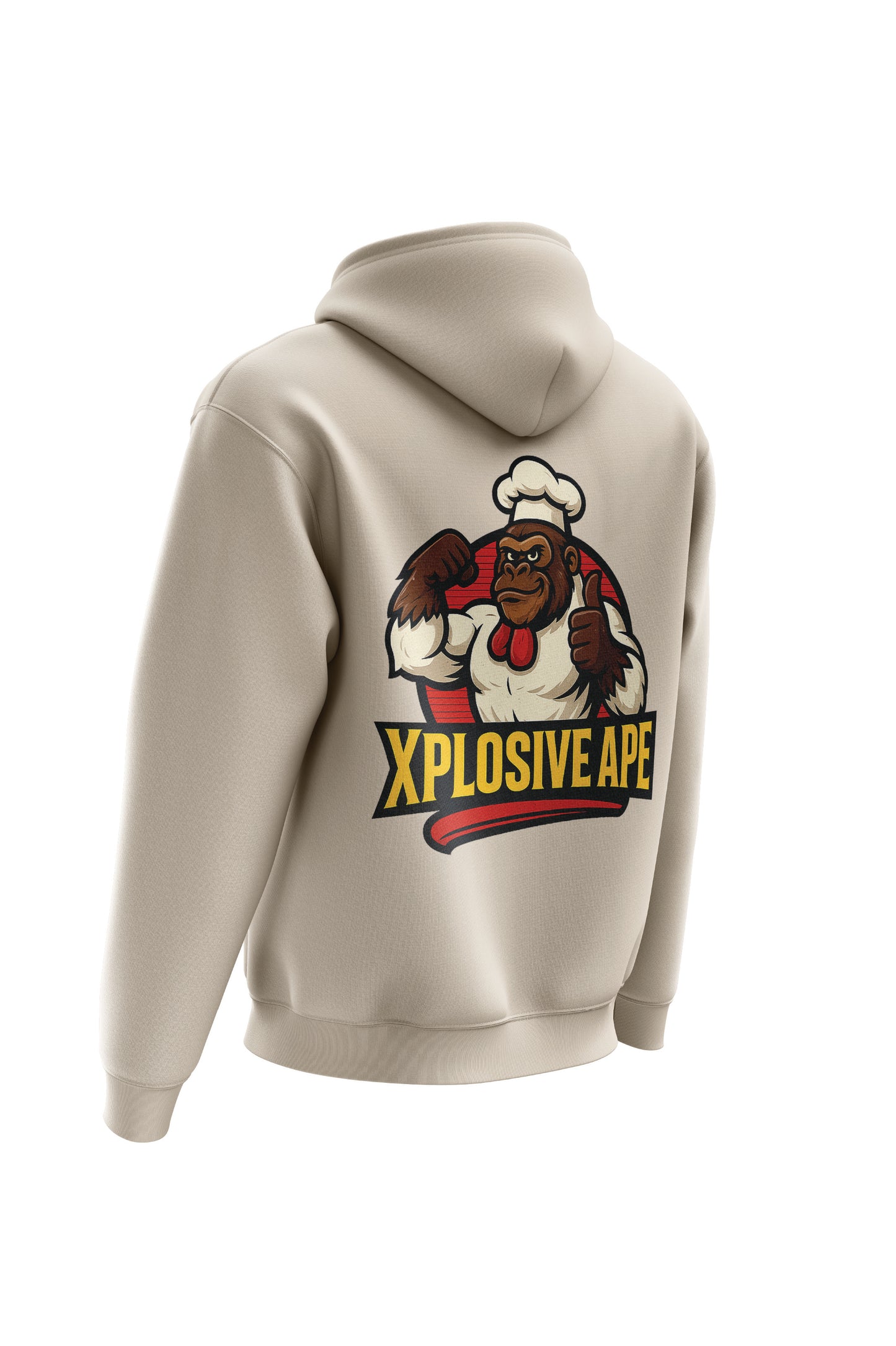 XAPE Chicken Shop Classic String Hoodie - Sand