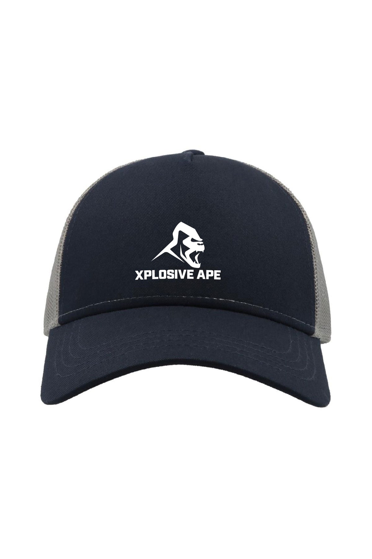 XAPE Prime Trucker Cap - Navy/Grey