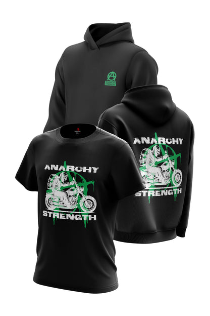 AS Chaos Cruiser Hoodie & Tee Combo - Black