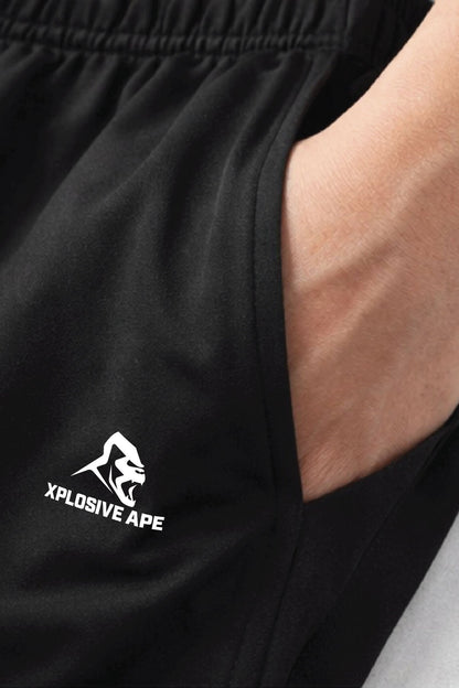 XAPE Classic Logo Performance Shorts - Black