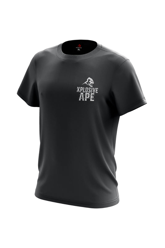XAPE Classic Barbed Logo Tee - Charcoal