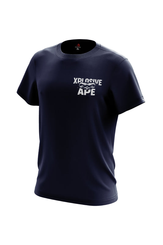 XAPE Tear Through Tee - Navy