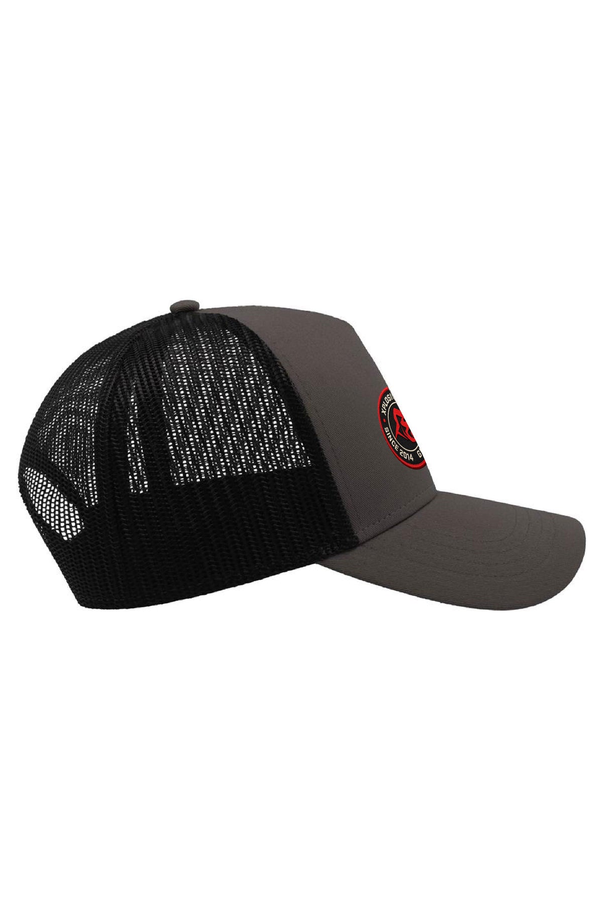 XAPE Core Issue Trucker Cap - Dk Grey/Black