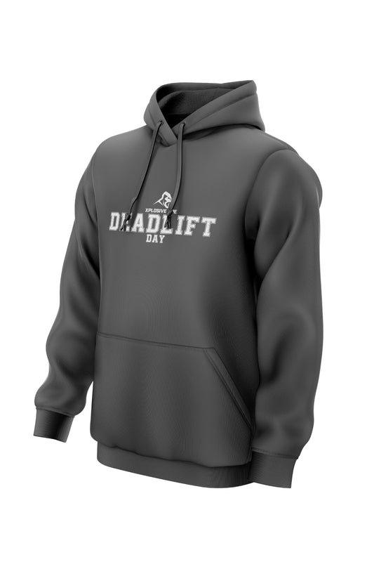 XAPE Deadlift Day V1 String Hoodie - Charcoal