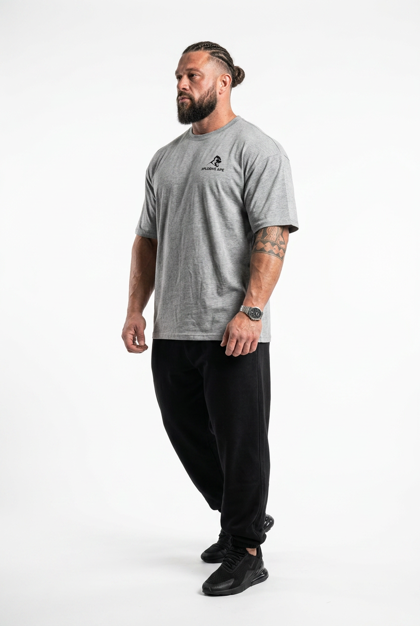 XAPE Essential V2 Tee - Sports Grey