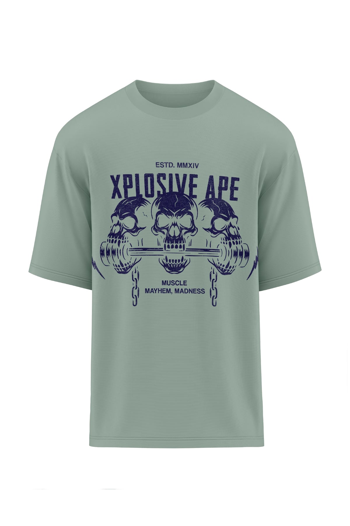 XAPE Feast of Force Oversized Tee - Sage