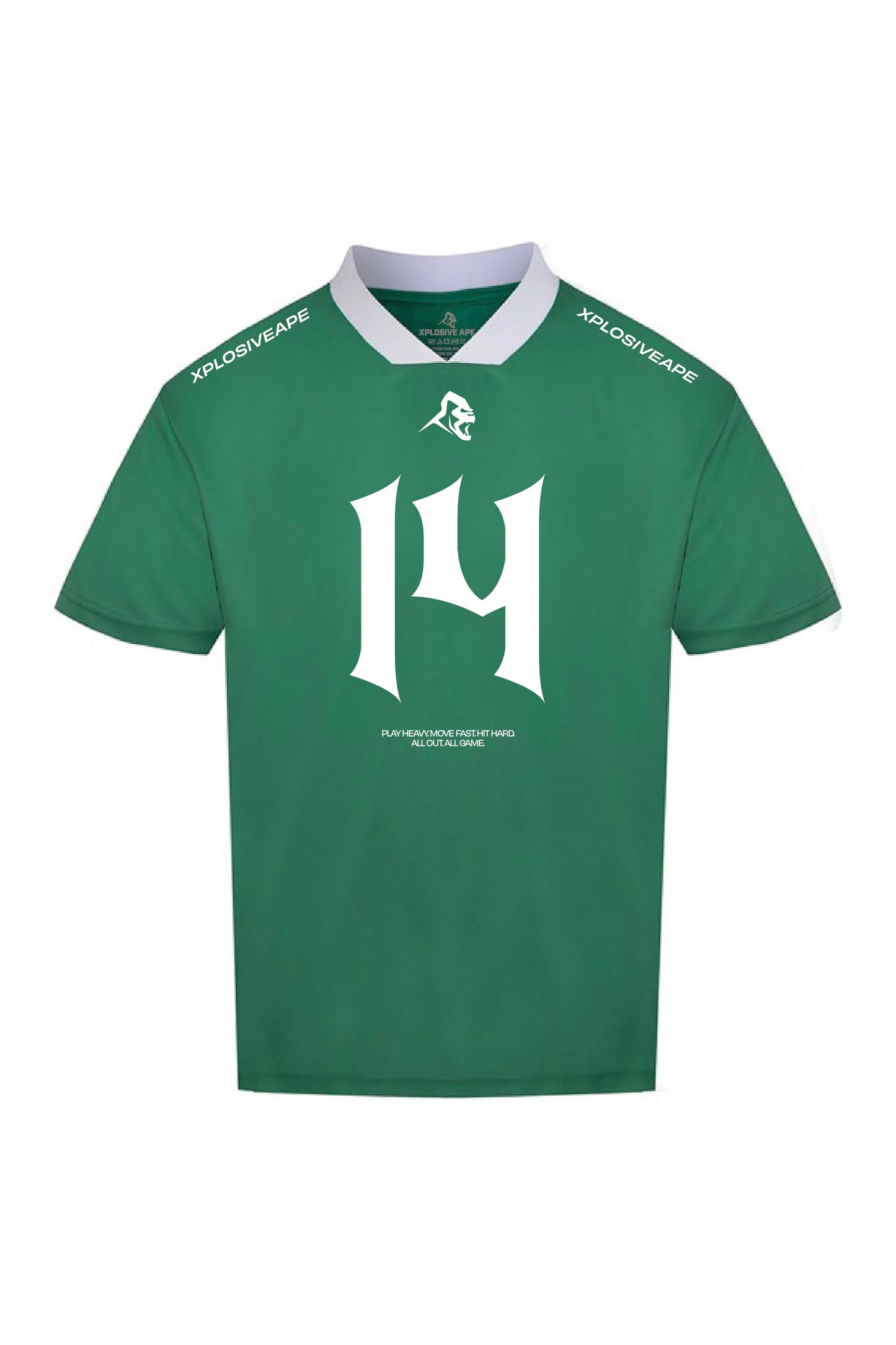XAPE Dominion Sports Jersey - Green/White