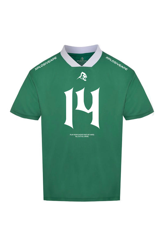 XAPE Dominion Sports Jersey - Green/White