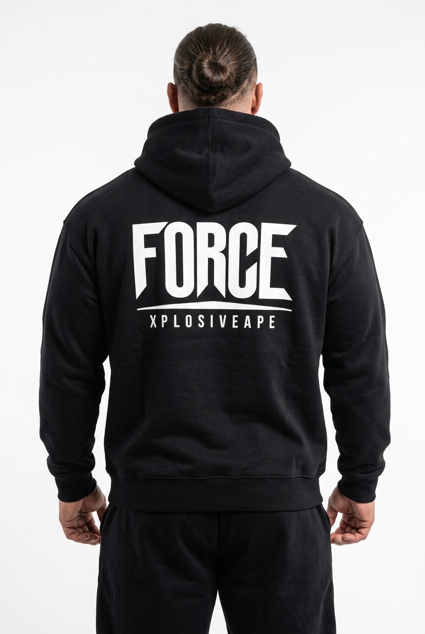 XAPE Force Hoodie - Black