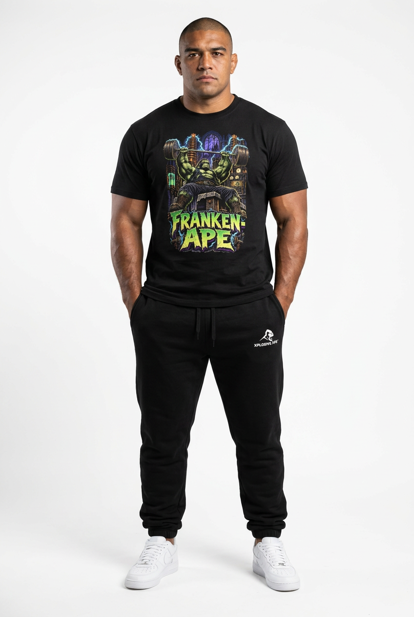 XAPE Frankenape V4 Tee - Black