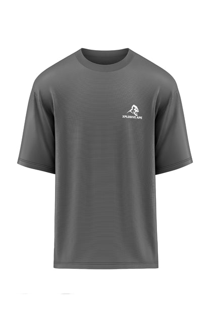 XAPE Futuristic V2 Oversized Tee - Charcoal