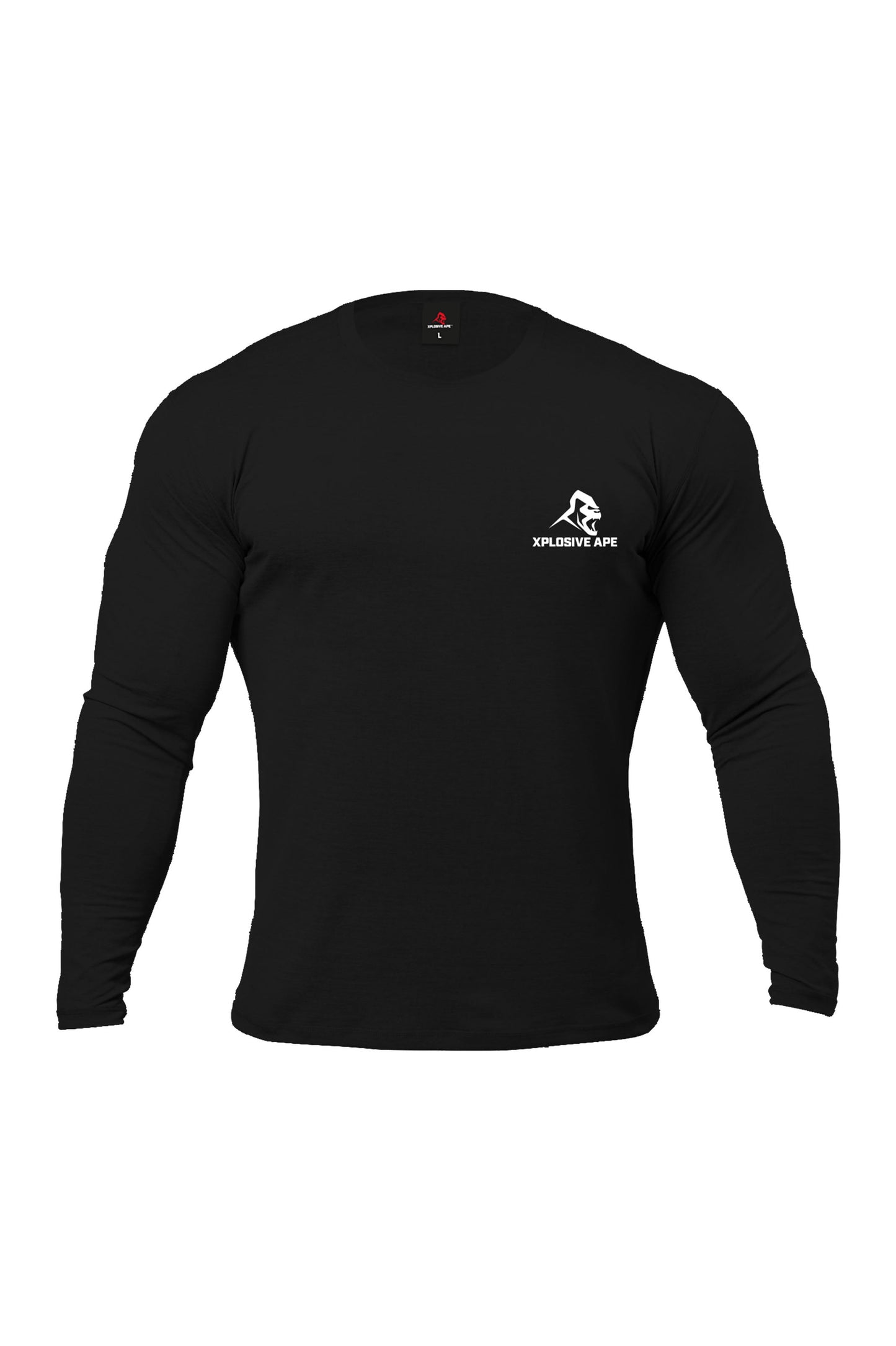 XAPE Graffiti V2 Long Sleeve Tee - Black