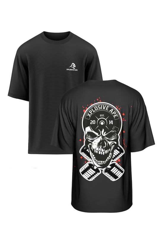 XAPE Headplate Oversized Tee - Black