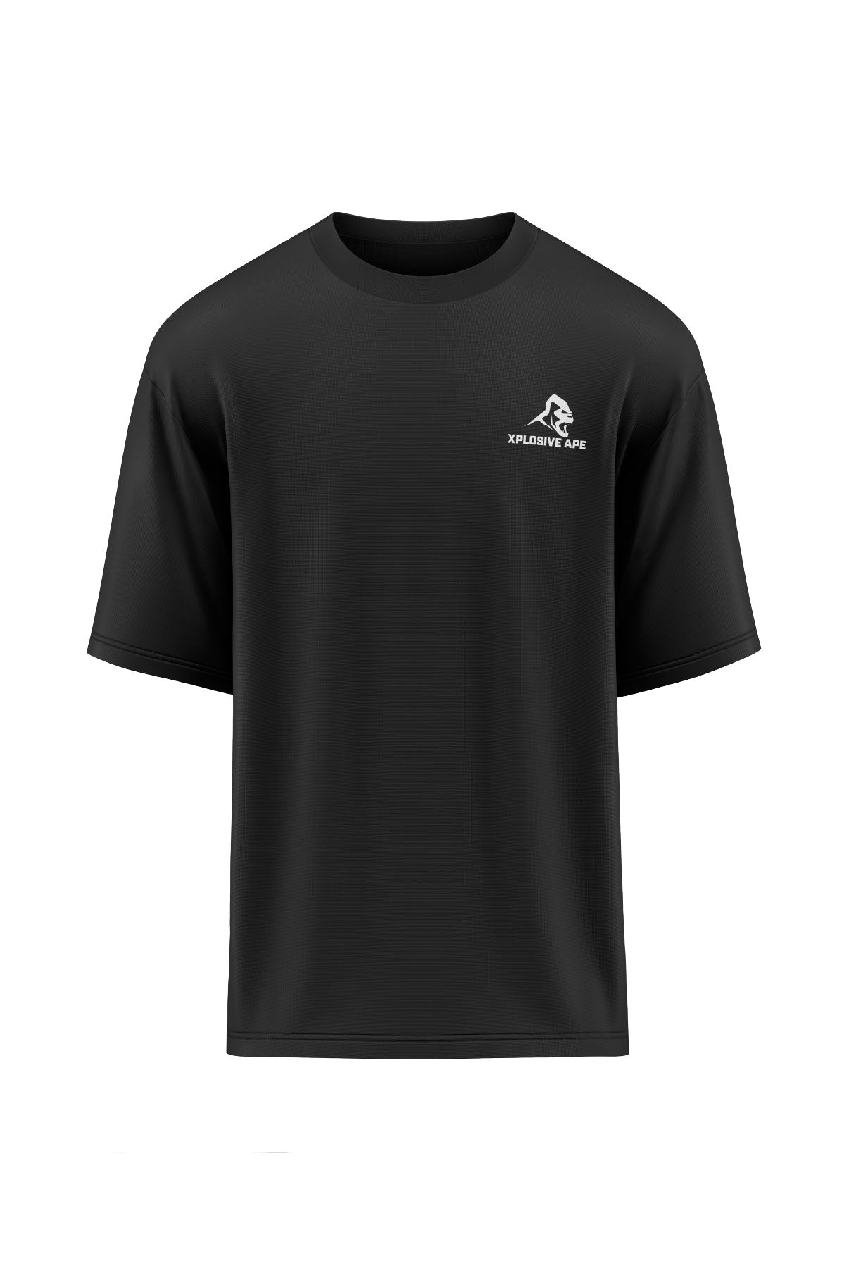 XAPE Stack The Plates Oversized Tee - Black